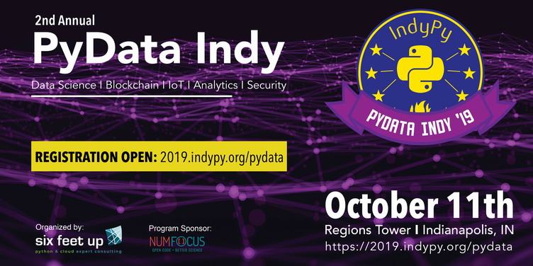 Six Feet Up Holds Second Annual PyData Indy Conference
