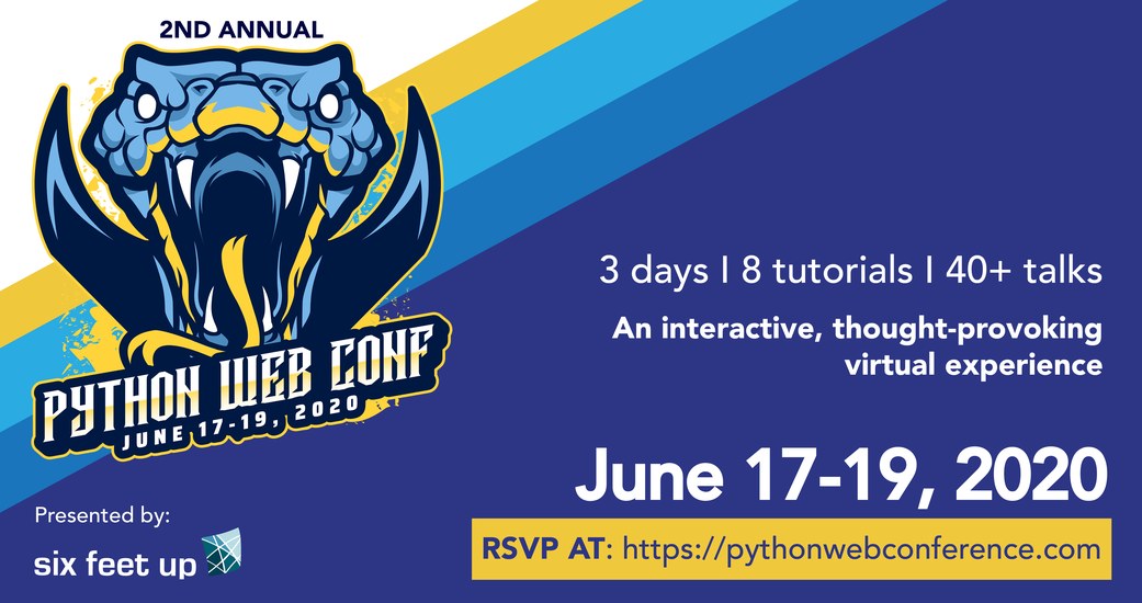 Six Feet Up organizes 2nd Annual Python Web Conference