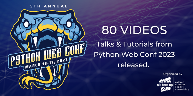 80 Talks and Tutorials from 2023 Python Web Conference Released