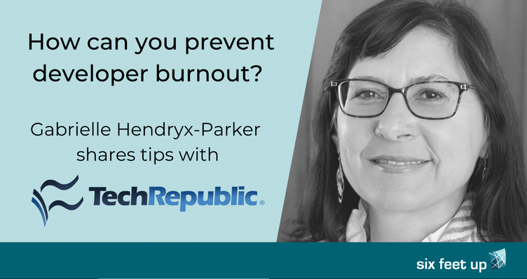 Gabrielle Hendryx-Parker discusses developer burnout with TechRepublic