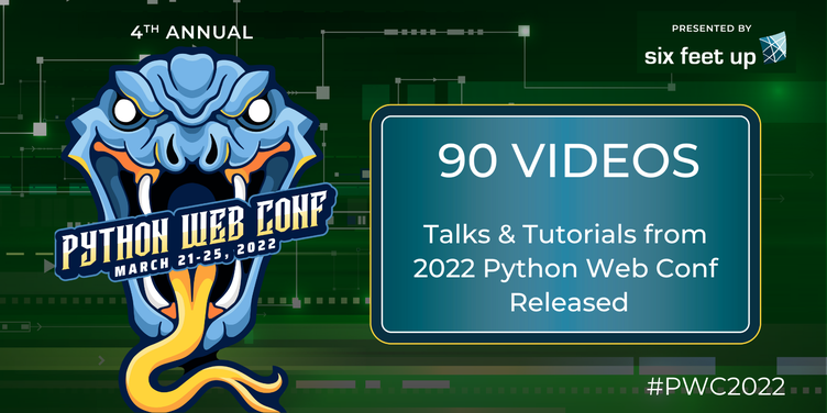 2022 Python Web Conference Talks Released