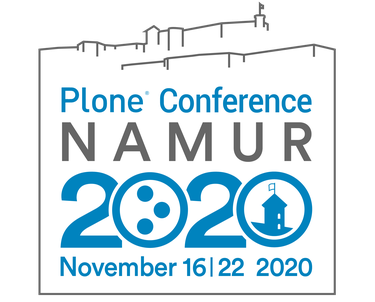 Plone Conference Poster Namur 2020 November 16th to the 22nd
